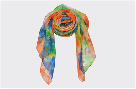 印花圍巾 真絲圍巾 圍巾批發