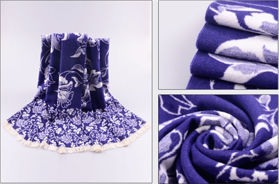 提花披肩 女士披肩 圍巾批發 拉絨披肩