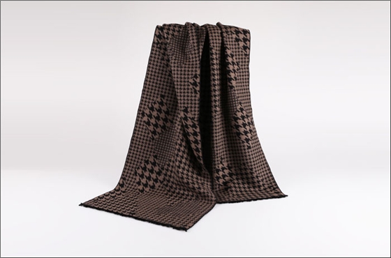 千鳥格圍巾