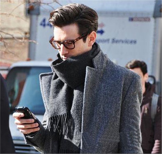 男士圍巾 男士圍巾的圍法 男士圍巾的搭配