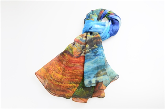 真絲圍巾 印花圍巾 圍巾批發(fā)