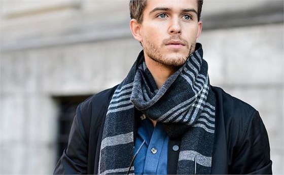 男士羊絨圍巾 男士羊絨圍巾