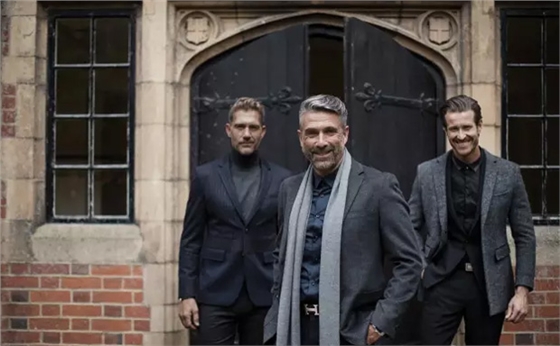 男士商務(wù)圍巾