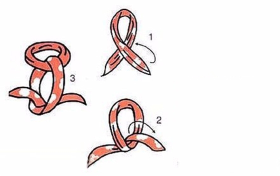 基礎(chǔ)方巾結(jié)