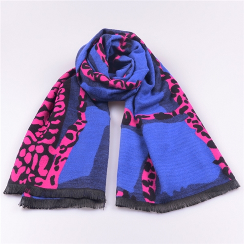 時尚女士豹紋披肩