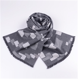 新款真絲男士圍巾