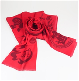 招財進寶圍巾