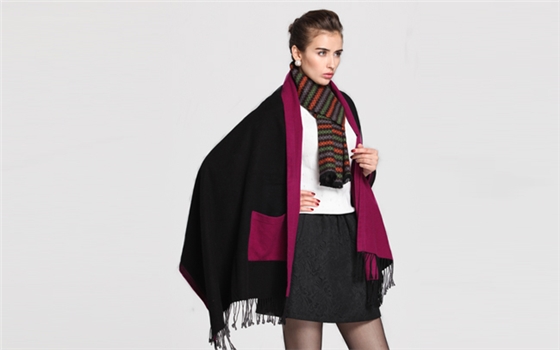 看來是真的!好看的圍巾系法 圍巾圖