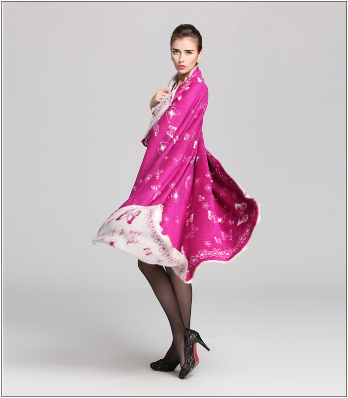 女士披肩 雙面披肩 提花披肩 女士披肩 雙面披肩 提花披肩