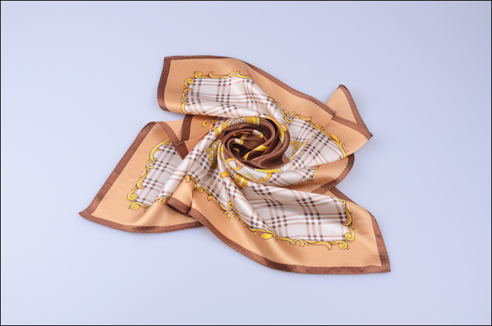 真絲圍巾 印花圍巾 女士小方巾 真絲圍巾 印花圍巾 女士小方巾