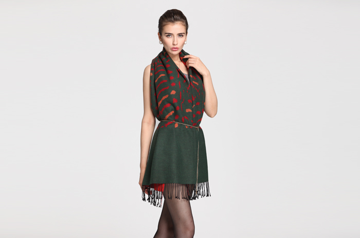 女式真絲披肩 女式真絲披肩