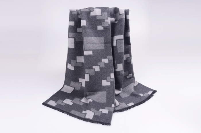 真絲圍巾 男士圍巾格子圍巾 圍巾定制