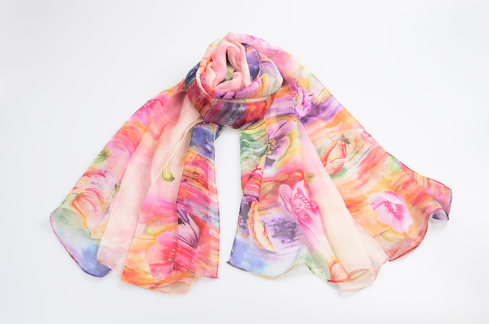 真絲絲巾 防曬絲巾 絲巾批發