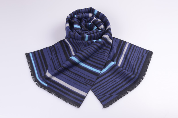 條紋圍巾