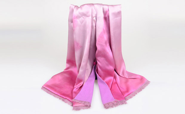 真絲復合圍巾