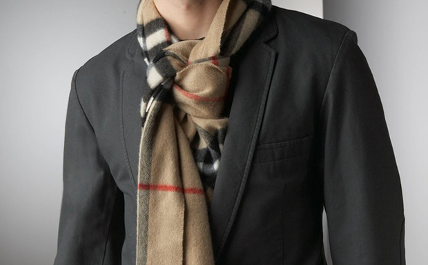 男士羊絨圍巾