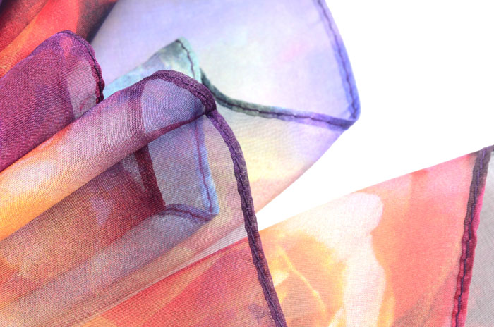 雪紡絲巾細(xì)節(jié)圖