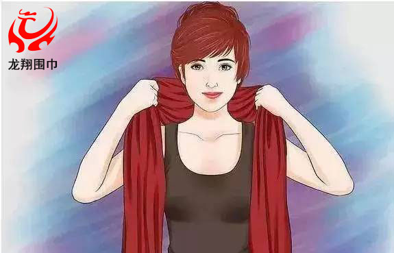 圍巾優雅簡便式系法