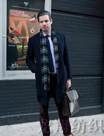 男士羊毛圍巾 男士羊毛圍巾