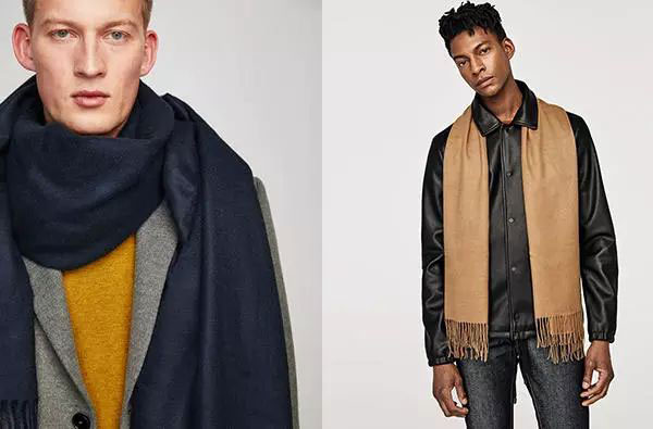 男士羊毛圍巾 男士羊毛圍巾