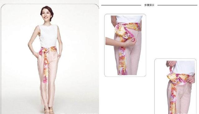 絲巾圍法六、早春逛街的獨特打扮 絲巾圍法六、早春逛街的獨特打扮