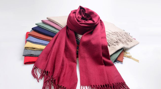 羊絨圍巾