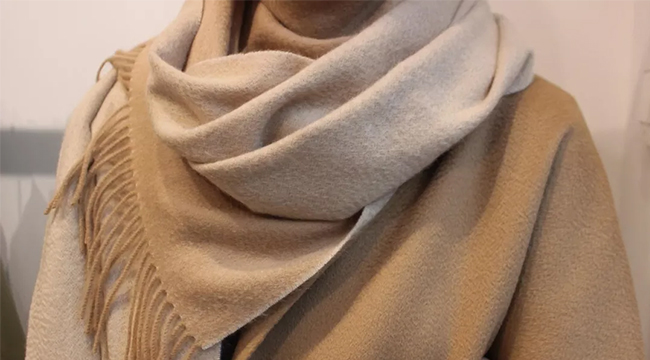 羊絨圍巾