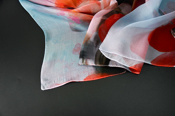 荷塘月色絲巾細(xì)節(jié)圖 荷塘月色絲巾細(xì)節(jié)圖