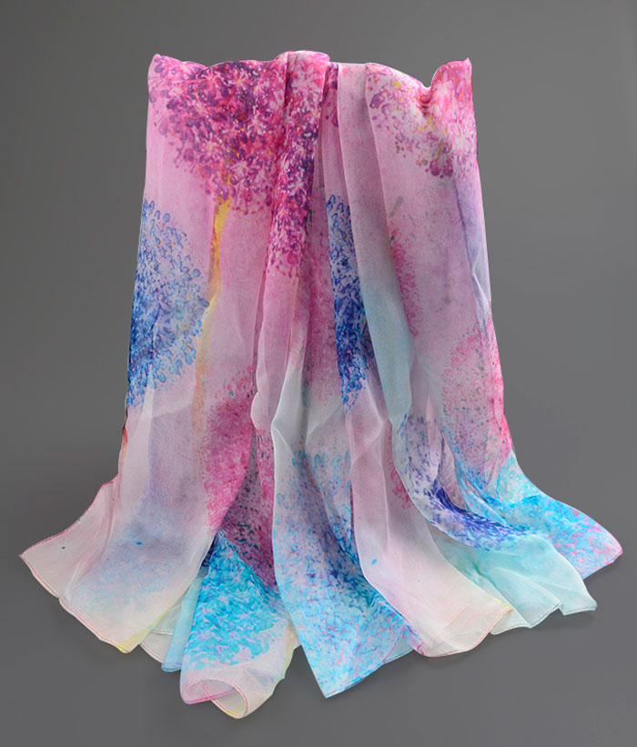 漫天飛舞絲巾整體圖 漫天飛舞絲巾整體圖