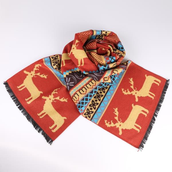 圣誕節小鹿圍巾 圣誕節小鹿圍巾