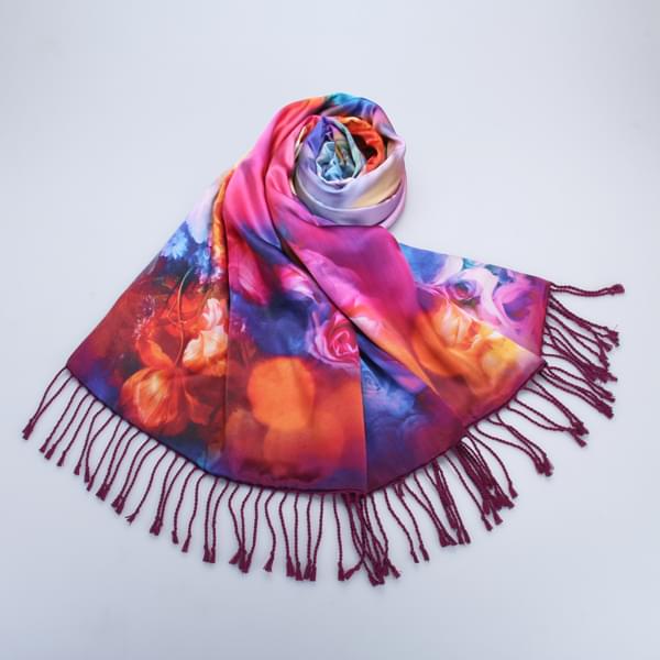 真絲復合披肩 真絲復合披肩