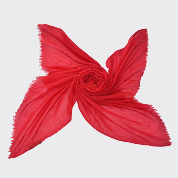 紅色羊毛披肩 紅色羊毛披肩