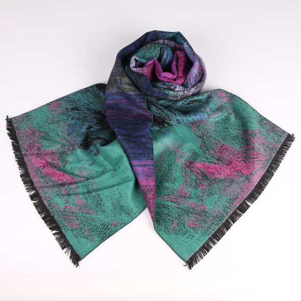 油畫藝術圍巾 油畫藝術圍巾