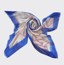 印花披羊毛披肩 印花披羊毛披肩