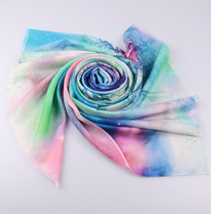 噴繪羊毛圍巾 噴繪羊毛圍巾