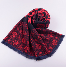 拉絨提花披肩 拉絨提花披肩