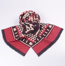 新款男士提花圍巾 新款男士提花圍巾