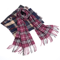 新款男士格子羊毛圍巾 新款男士格子羊毛圍巾