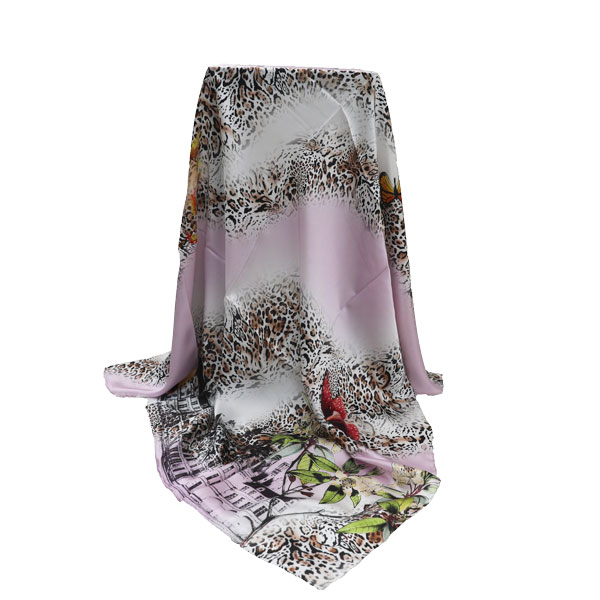 經典豹紋絲巾 經典豹紋絲巾