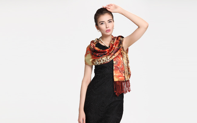 女式圍巾,中國十大圍巾品牌 圍巾圖