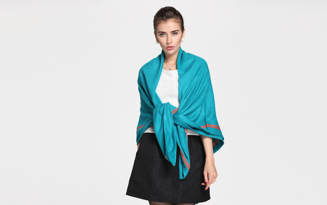 認準!絲綢圍巾的各種圍法 圍巾圖